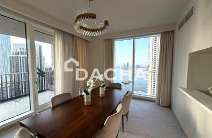 Apartment - 3 Bedrooms - 4 Bathrooms for rent in Harbour Gate Tower 2 - Harbour Gate - Dubai Creek Harbour (The Lagoons) - Dubai