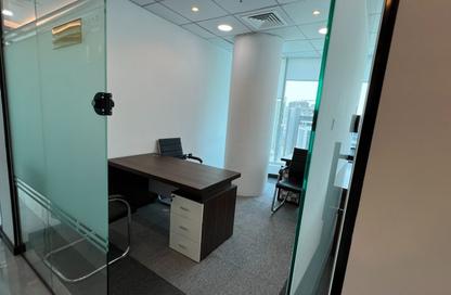 Office Space - Studio - 1 Bathroom for rent in The Prime Tower - Business Bay - Dubai