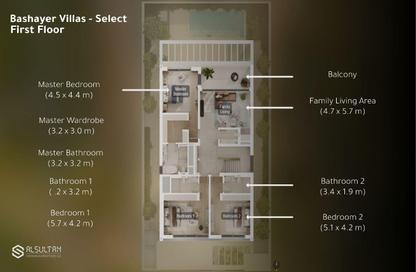 Villa - 4 - 6 for sale in Bashayer Villas - Al Hudayriat Island - Abu Dhabi