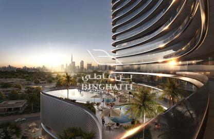 Apartment - 1 Bedroom - 1 Bathroom for sale in Binghatti Skyflame 1 - Binghatti Skyflame - Majan - Dubai