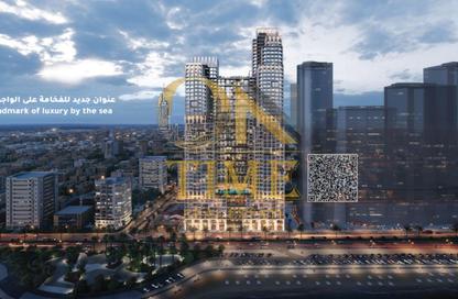Apartment - 1 Bedroom - 2 Bathrooms for sale in Mawjan Tower - Ajman Corniche Road - Ajman