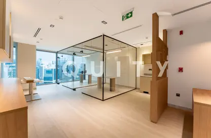 Office Space - Studio - 1 Bathroom for rent in The Binary Tower - Business Bay - Dubai