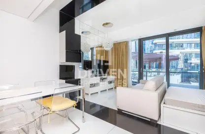 Apartment - 1 Bathroom for rent in Silverene Tower B - Silverene - Dubai Marina - Dubai