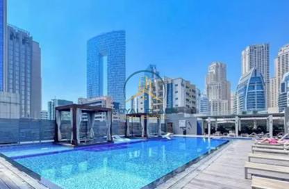 Apartment - Studio - 1 Bathroom for rent in Studio One - Dubai Marina - Dubai