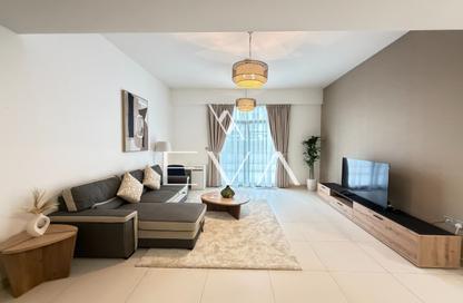 Apartment - 1 - 2 for rent in Candace Acacia - Al Furjan - Dubai