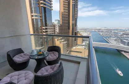 Apartment - 2 Bedrooms - 2 Bathrooms for rent in Iris Blue - Dubai Marina - Dubai