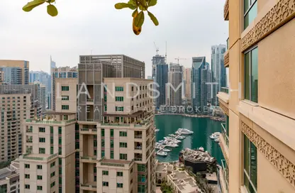 Apartment - 3 Bedrooms - 4 Bathrooms for rent in Al Mass Tower - Dubai Marina Towers - Dubai Marina - Dubai