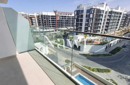 Apartment - Studio - 1 Bathroom for rent in Azizi Riviera 1 - Azizi Riviera - Meydan One - Meydan - Dubai