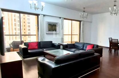 Apartment - 2 Bedrooms - 3 Bathrooms for rent in Sadaf 7 - Sadaf - Jumeirah Beach Residence - Dubai