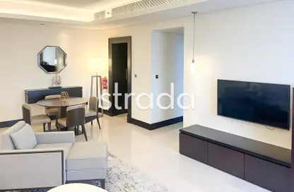 شقة - غرفة نوم - 1 حمام للايجار في فندق برج ليك - العنوان داون تاون - وسط مدينة دبي - دبي