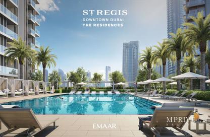 Apartment - 1 - 1 for sale in The St. Regis Residences - Tower 1 - St Regis The Residences - Burj Khalifa Area - Downtown Dubai - Dubai