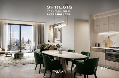 Apartment - 1 - 1 for sale in The St. Regis Residences - Tower 1 - St Regis The Residences - Burj Khalifa Area - Downtown Dubai - Dubai