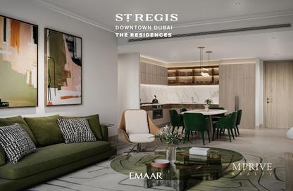 Apartment - 1 - 1 for sale in The St. Regis Residences - Tower 1 - St Regis The Residences - Burj Khalifa Area - Downtown Dubai - Dubai