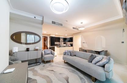 Apartment - 3 - 3 for rent in Damac Maison Dubai Mall Street (The Signature) - Burj Khalifa Area - Downtown Dubai - Dubai