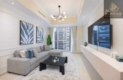 Apartment - 1 - 2 for rent in Dunya Tower - Burj Khalifa Area - Downtown Dubai - Dubai