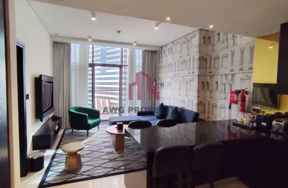 Apartment - 1 Bedroom - 2 Bathrooms for rent in Hamilton Tower - Business Bay - Dubai