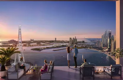 شقة - 3 غرف نوم - 4 حمامات للبيع في بلوواترز باي مبنى 1 - بلوواترز باي - جزيرة بلوواترز - دبي