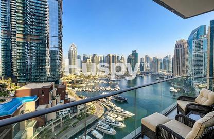 Apartment - 2 Bedrooms - 3 Bathrooms for sale in Damac Heights - Dubai Marina - Dubai