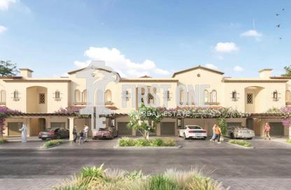 Townhouse - 2 - 3 for sale in Carmona - Bloom Living - Zayed City (Khalifa City C) - Khalifa City - Abu Dhabi