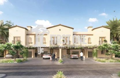 Townhouse - 2 - 3 for sale in Carmona - Bloom Living - Zayed City (Khalifa City C) - Khalifa City - Abu Dhabi