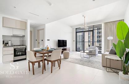 شقة - غرفة نوم - 1 حمام للايجار في برج Marina Vista 1 - مارينا فيستا - إعمار بيتشفرونت - دبي هاربور - دبي