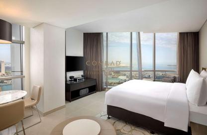 Hotel  and  Hotel Apartment - Studio - 1 Bathroom for rent in Conrad Abu Dhabi Etihad Towers - Etihad Towers - Corniche Road - Abu Dhabi