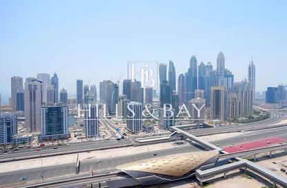 شقة - غرفة نوم - 2 حمامات للايجار في برج Green Lakess 1 - ابراج جرين ليك - (JLT) مجمع S - أبراج بحيرات الجميرا - دبي