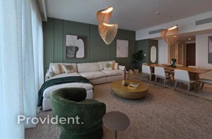 Apartment - 3 Bedrooms - 4 Bathrooms for rent in Downtown Views II Tower 1 - Downtown Views II - Zabeel 2 - Zabeel - Dubai