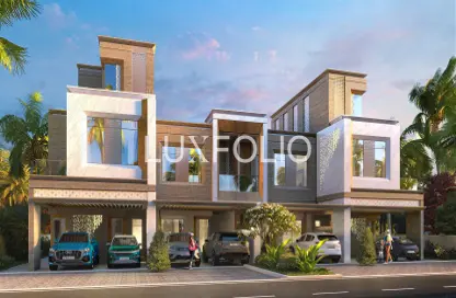 Townhouse - 5 Bedrooms - 6 Bathrooms for sale in Monte Carlo - Damac Lagoons - Dubai