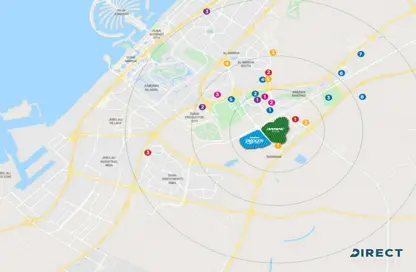 شقة - 2 غرف نوم - 2 حمامات للبيع في لاجون فيوز ٧ - لاجون فيوز - داماك لاجونز - دبي