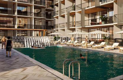Apartment - Studio - 1 Bathroom for sale in Golden Woods Albab Views - Residential District - Dubai South (Dubai World Central) - Dubai
