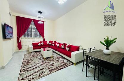 Apartment - 2 Bedrooms - 2 Bathrooms for rent in Smart Tower 1 - Al Amerah - Ajman