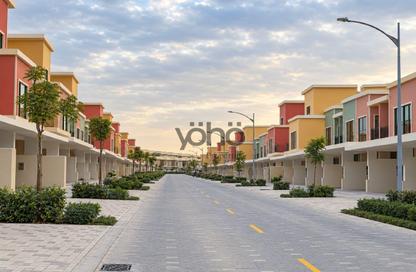 Townhouse - 4 - 4 for rent in Portofino - Damac Lagoons - Dubai