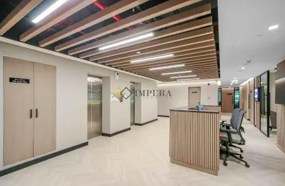 Office Space - Studio - 2 Bathrooms for rent in Millennium Executive Tower - Sheikh Zayed Road - Dubai