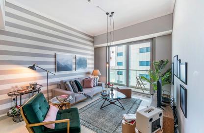 Apartment - 1 Bedroom - 1 Bathroom for rent in Ocean Heights - Dubai Marina - Dubai