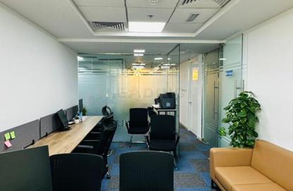 Business Centre - Studio - 2 Bathrooms for rent in Clover Bay Tower - Business Bay - Dubai