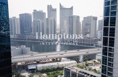 Apartment - Studio - 1 Bathroom for rent in Marquise Square Tower - Business Bay - Dubai