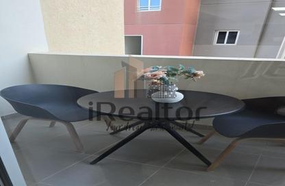 Apartment - Studio - 1 Bathroom for rent in Tower 9 - Al Reef Downtown - Al Reef - Abu Dhabi