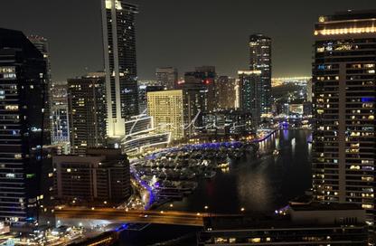 Apartment - 1 Bedroom - 2 Bathrooms for rent in Bay Central Tower Central - Bay Central - Dubai Marina - Dubai