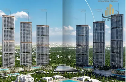 Apartment - 1 Bedroom - 2 Bathrooms for sale in 360 Riverside Crescent - Sobha Hartland II - Bukadra - Dubai