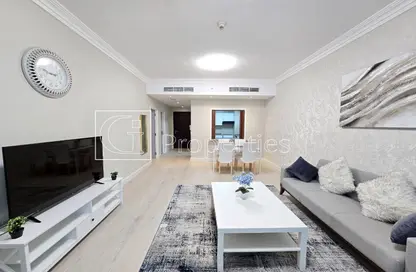 Apartment - 1 Bedroom - 2 Bathrooms for rent in MAG 218 - Dubai Marina - Dubai
