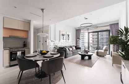 Apartment - 1 - 1 for rent in Marina Vista Tower 2 - Marina Vista - Emaar Beachfront - Dubai Harbour - Dubai