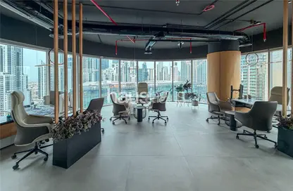 Office Space - Studio for rent in The Binary Tower - Business Bay - Dubai