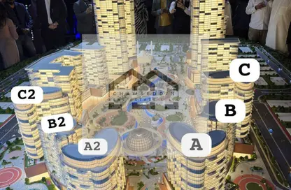 Apartment - Studio - 1 Bathroom for sale in Orchid Towers - Tiger Downtown Ajman - Al Alia - Ajman