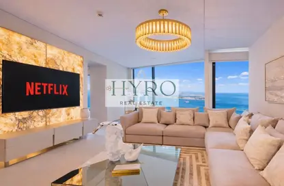 Apartment - 4 Bedrooms - 6 Bathrooms for sale in Jumeirah Gate Tower 1 - The Address Jumeirah Resort and Spa - Jumeirah Beach Residence - Dubai