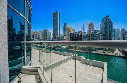 Apartment - 3 Bedrooms - 4 Bathrooms for rent in Marina Wharf 2 - Marina Wharf - Dubai Marina - Dubai