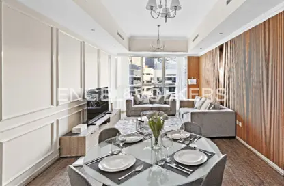Apartment - 1 Bedroom - 2 Bathrooms for rent in Dunya Tower - Burj Khalifa Area - Downtown Dubai - Dubai