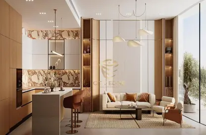Apartment - 1 Bedroom - 2 Bathrooms for sale in Binghatti Skyflame 2 - Binghatti Skyflame - Majan - Dubai