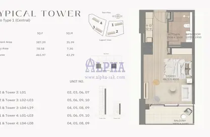 Apartment - Studio - 1 Bathroom for sale in Cape Hayat - Mina Al Arab - Ras Al Khaimah Apartment - Studio - 1 Bathroom for sale in Cape Hayat - Mina Al Arab - Ras Al Khaimah