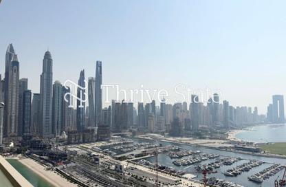 Apartment - 1 Bedroom - 1 Bathroom for rent in Marina Vista Tower 1 - Marina Vista - Emaar Beachfront - Dubai Harbour - Dubai